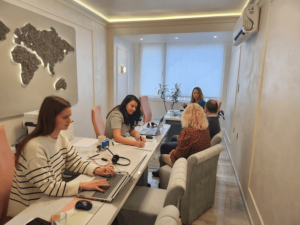 efly tours's office