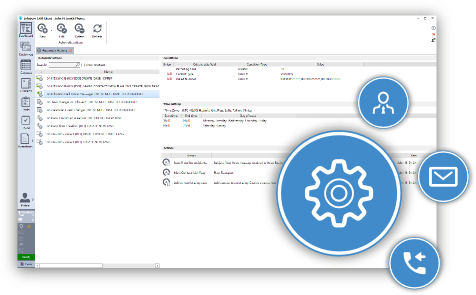 InfoServ CRM - Automatic Actions