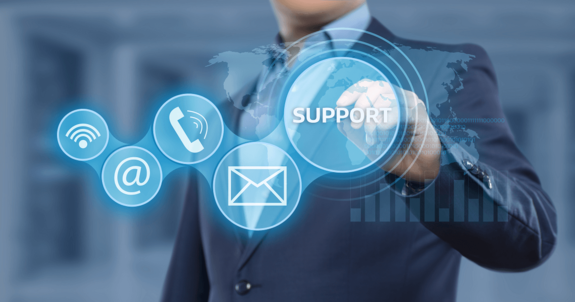 What is helpdesk illustration