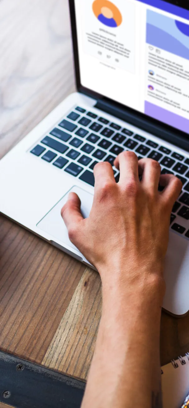 Laptop decoration image